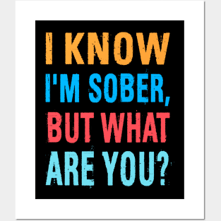 Sobriety Posters and Art